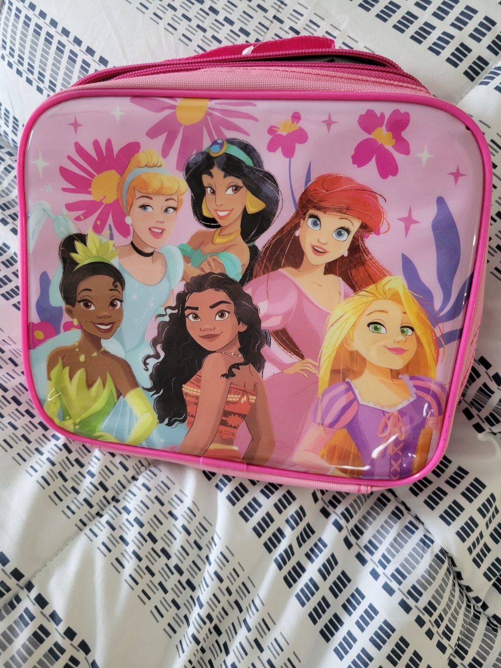 Disney Princess Pink Kids Lunch Bag